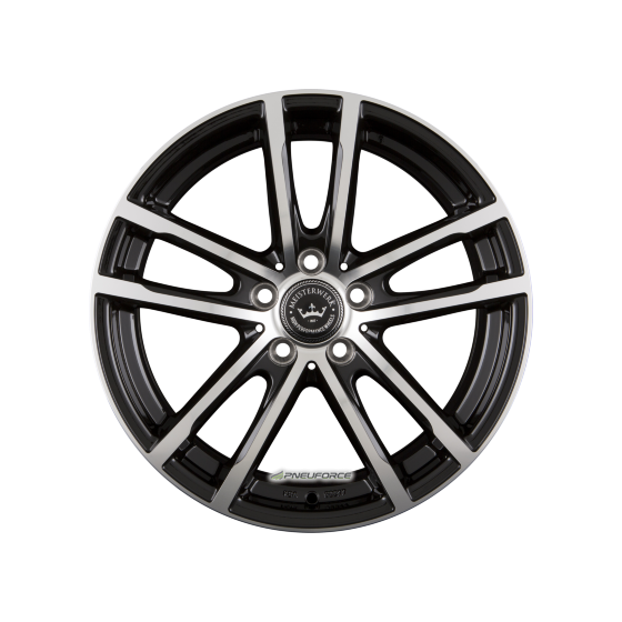 MEISTERWERK WHEELS MW15 Black Polished (BKF)
